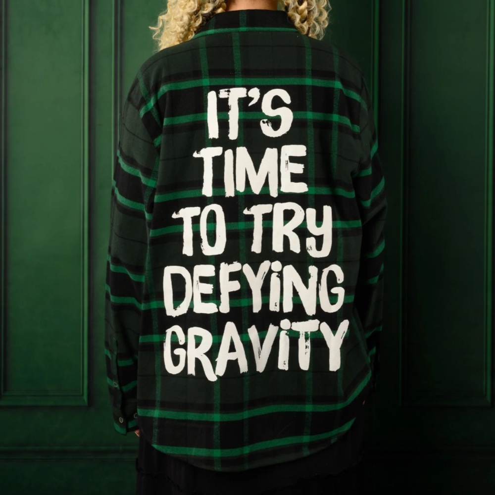 Cakeworthy wicked ELPHABA FLANNEL